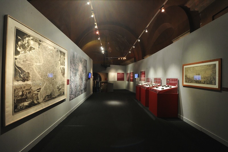 Un'immagine della mostra romana